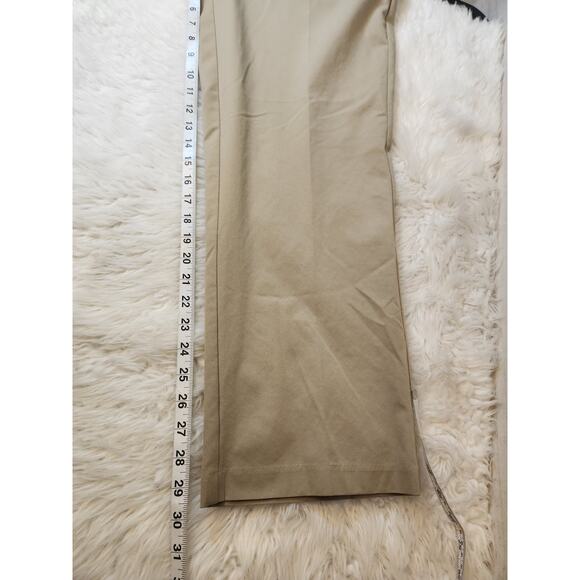 Adidas Clima Lite Mens Beige Solid Straight Leg Khaki Pants Size 32X30 - Picture 7 of 7